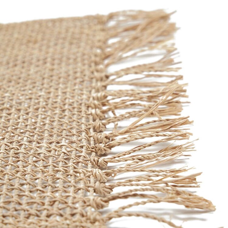 Bazar Bizar The Isey Seagrass Placemat - Natural