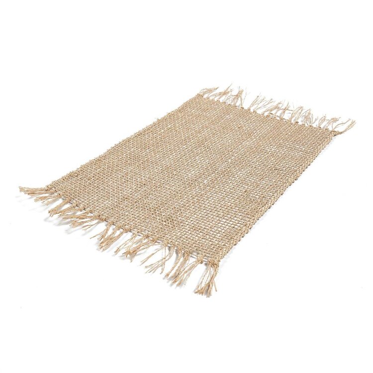 Bazar Bizar De Isey Raffia Placemat - Naturel