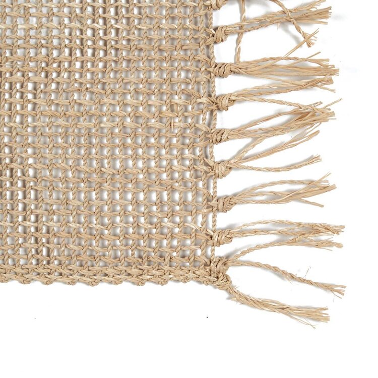 Bazar Bizar The Isey Seagrass Placemat - Natural
