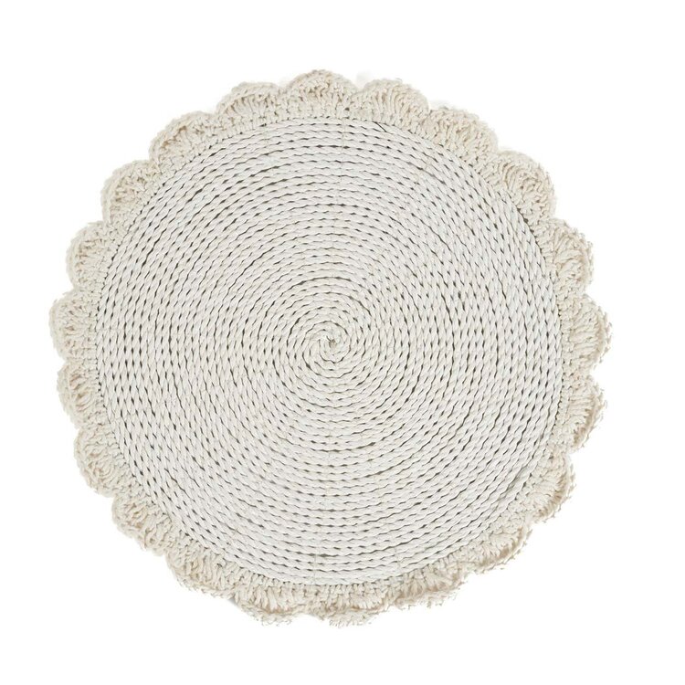 Bazar Bizar Das Macrame Marriage Platzset - Natur