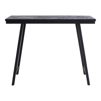 Bazar Bizar The Herringbone High Table - Black - 140cm