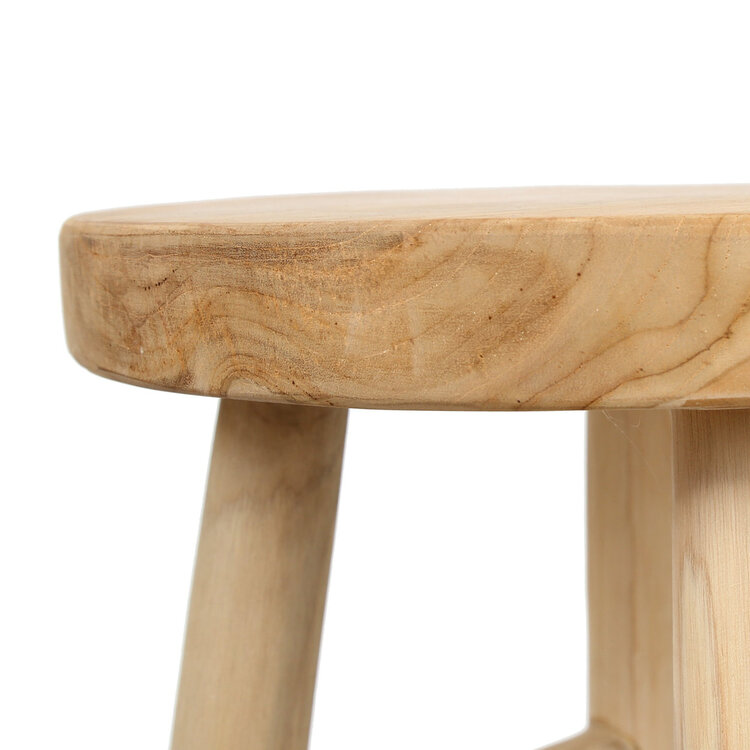 Bazar Bizar The Kedut Bar Stool - Natural