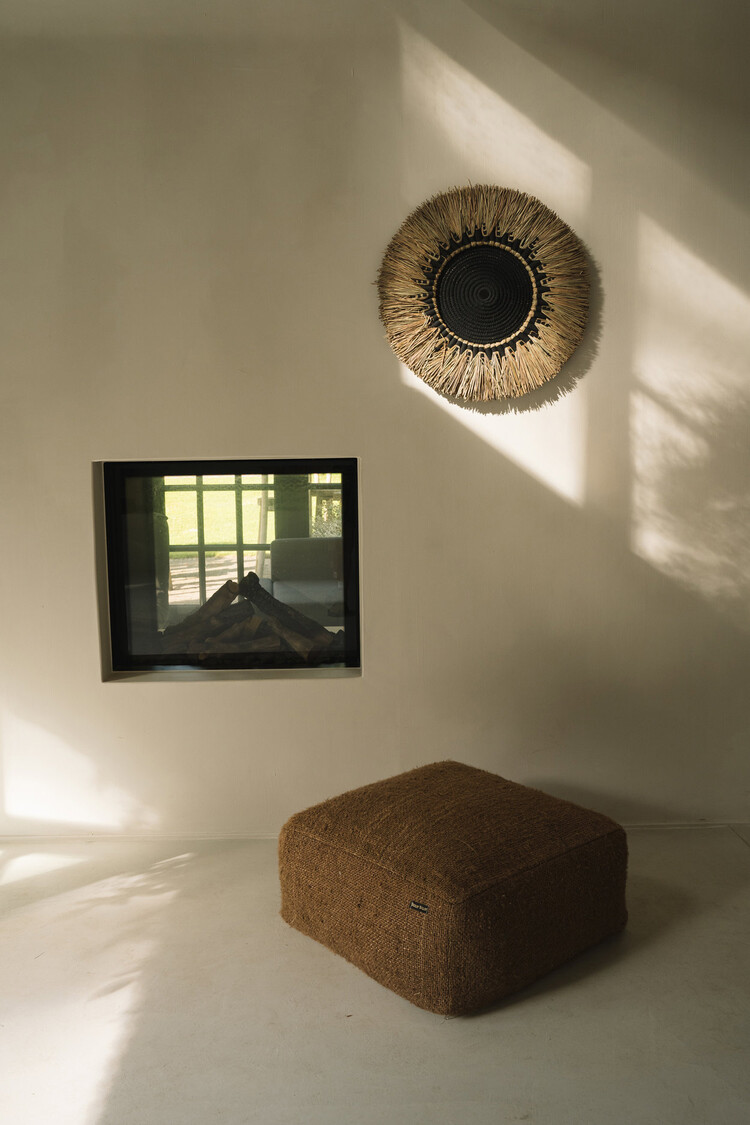 Bazar Bizar The Raffia Macramé Wall Deco - Black Natural