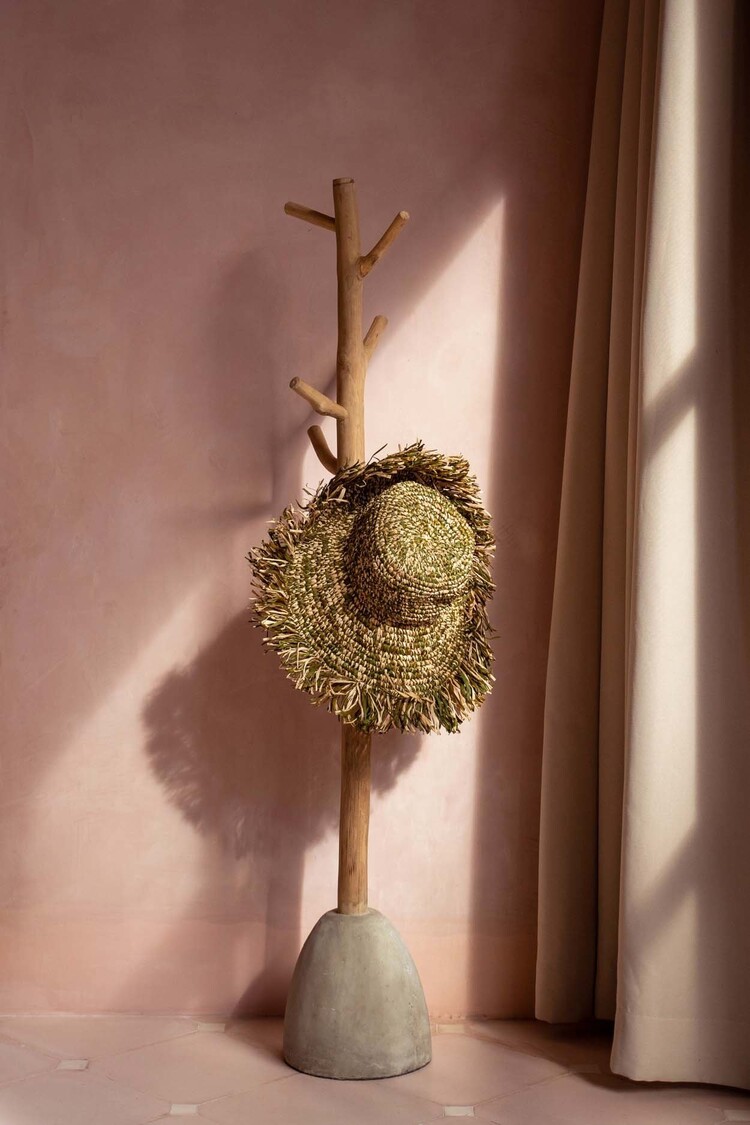 Bazar Bizar Le Porte-Manteau Béton - Naturel