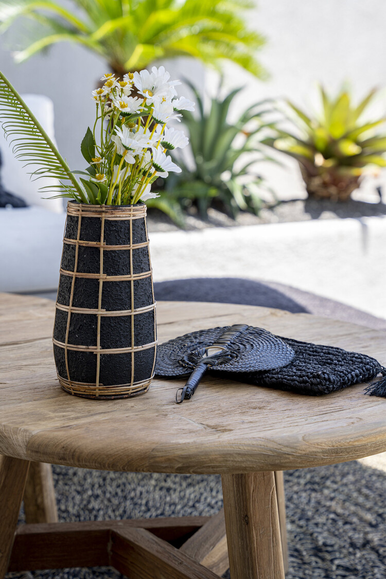 Bazar Bizar Le Vase Cutie - Noir Naturel - M