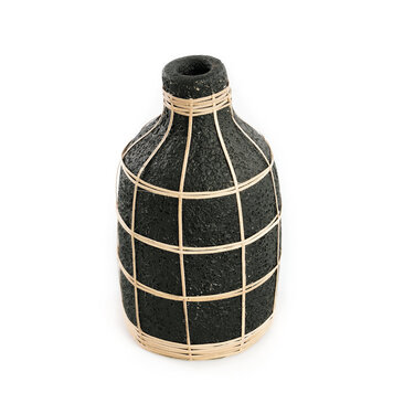 Bazar Bizar Le Vase Whoopy - Noir Naturel - L