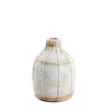 Bazar Bizar Le Vase Whoopy - Béton Naturel - S