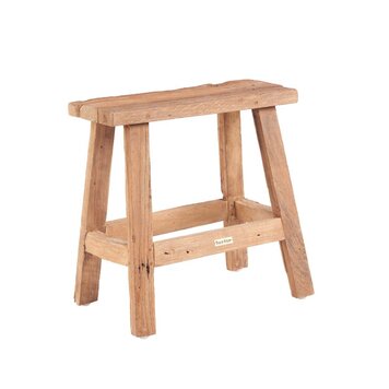 Bazar Bizar Le Tabouret Fab Rustic - Naturel