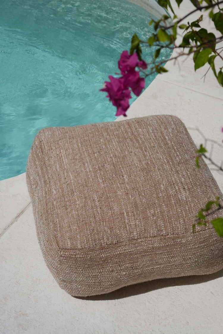 Bazar Bizar De Comfy Poef - Beige