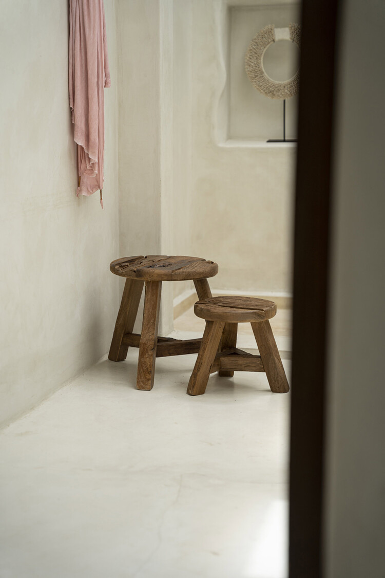 Bazar Bizar The Yatai Stool - Natural - M