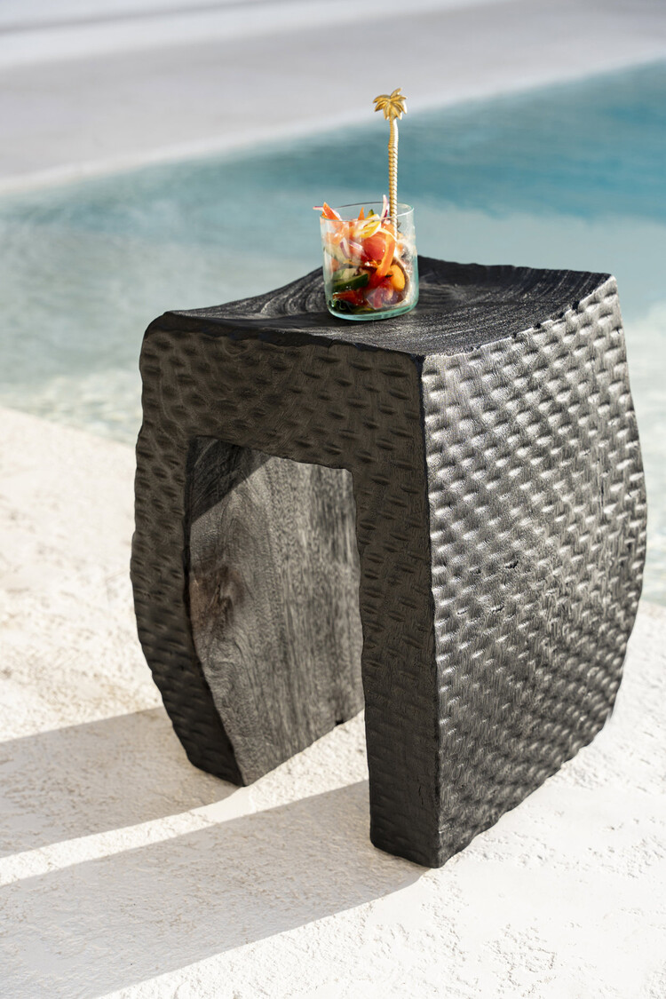 Bazar Bizar The Montano Stool - Black