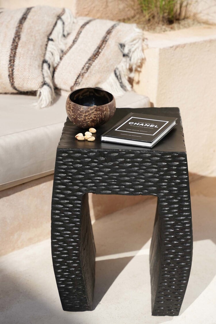 Bazar Bizar The Montano Stool - Black