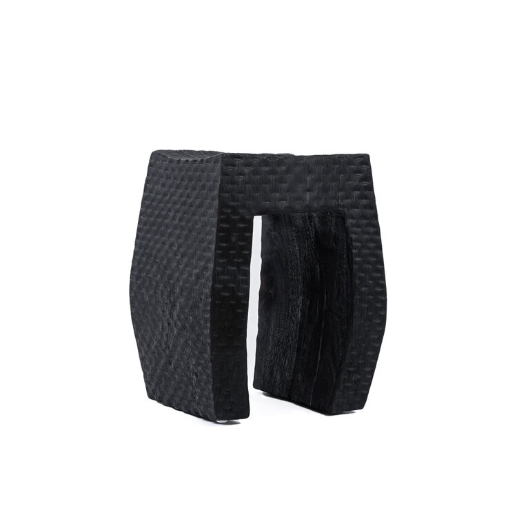 Bazar Bizar Le Tabouret Montano - Noir