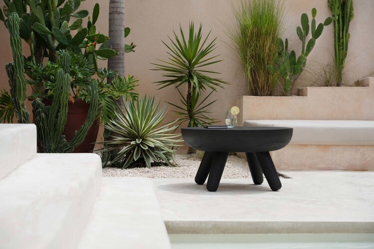 Bazar Bizar La Mesa De Centro Losten - Negro