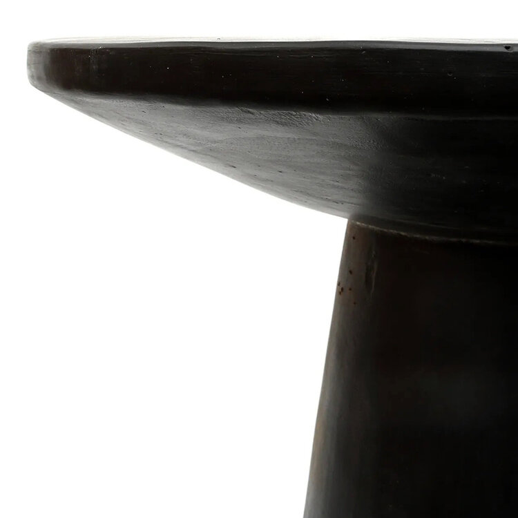 Bazar Bizar La Table d’Appoint Timber Conic - Noir - 50