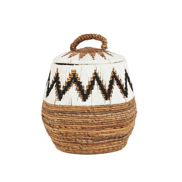 Bazar Bizar La Cesta Little Bay Beach - Natural Blanco - M