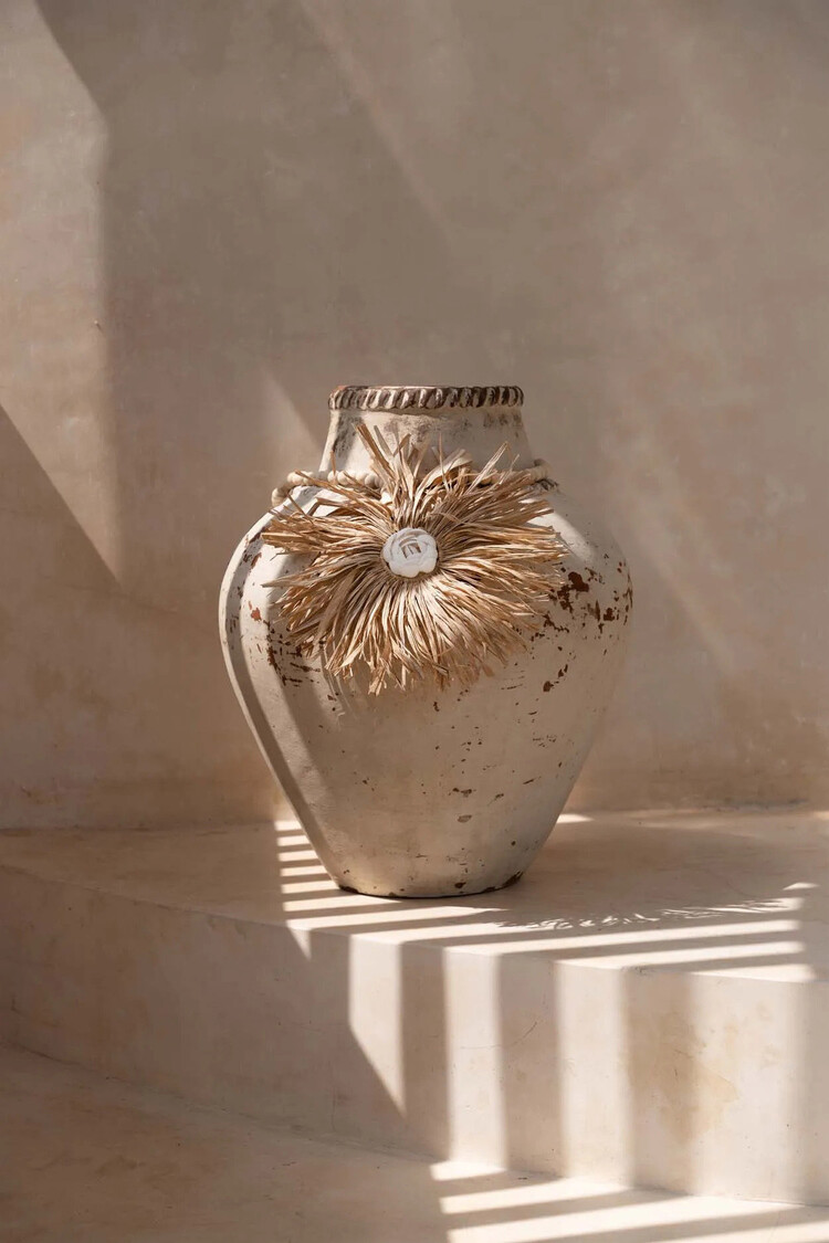 Bazar Bizar La Borla Raffia Bunga - Natural