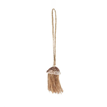 Bazar Bizar De Raffia Lupina Tassel - Naturel