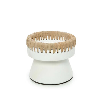 Bazar Bizar The Pretty Candle Holder - White Natural - S