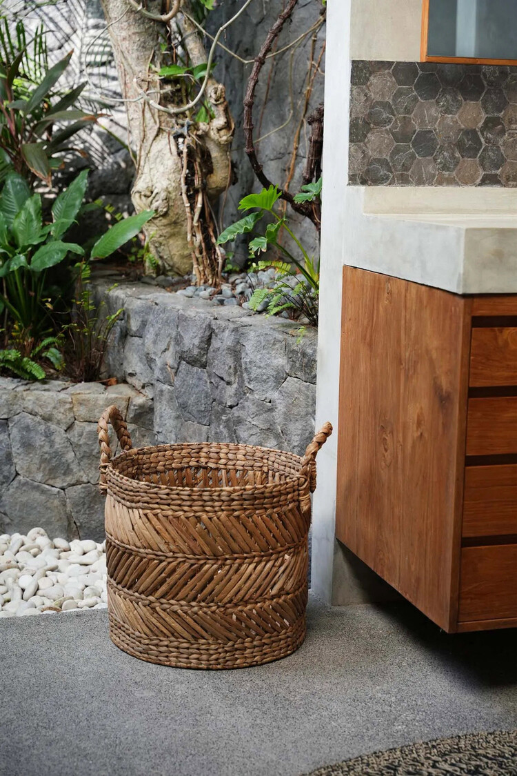 Bazar Bizar De Bananen Zigzag-Mand - L