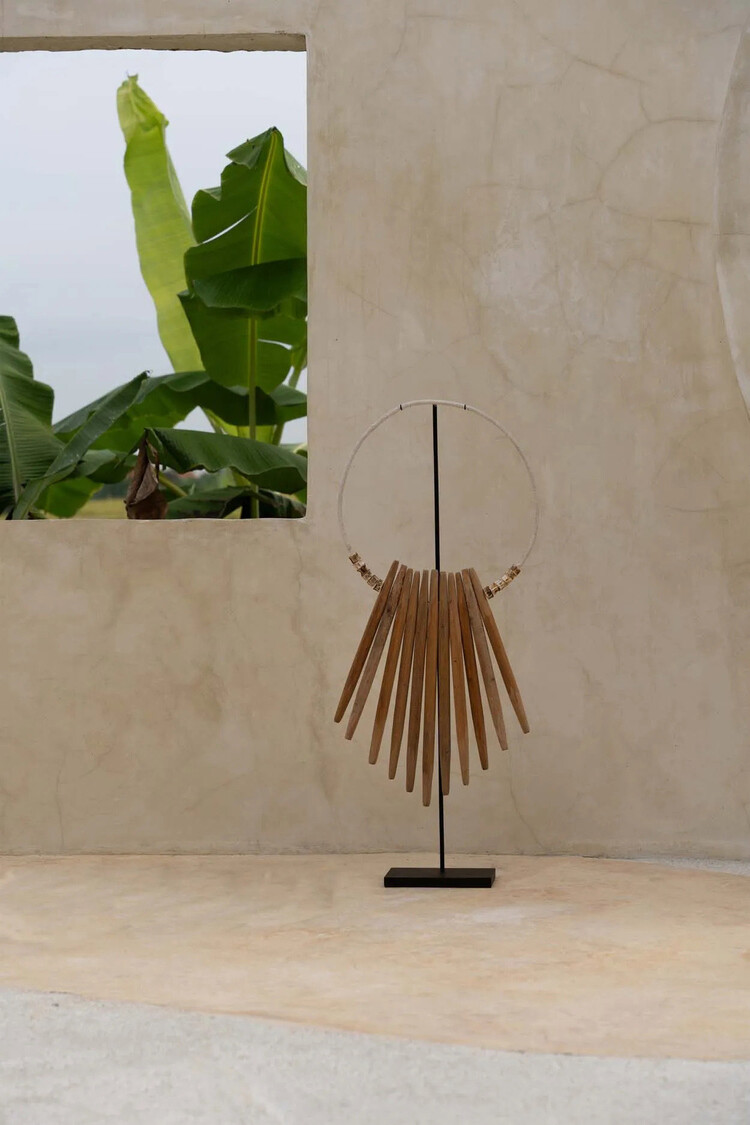 Bazar Bizar De Wooden Sticks Op Stand - Naturel