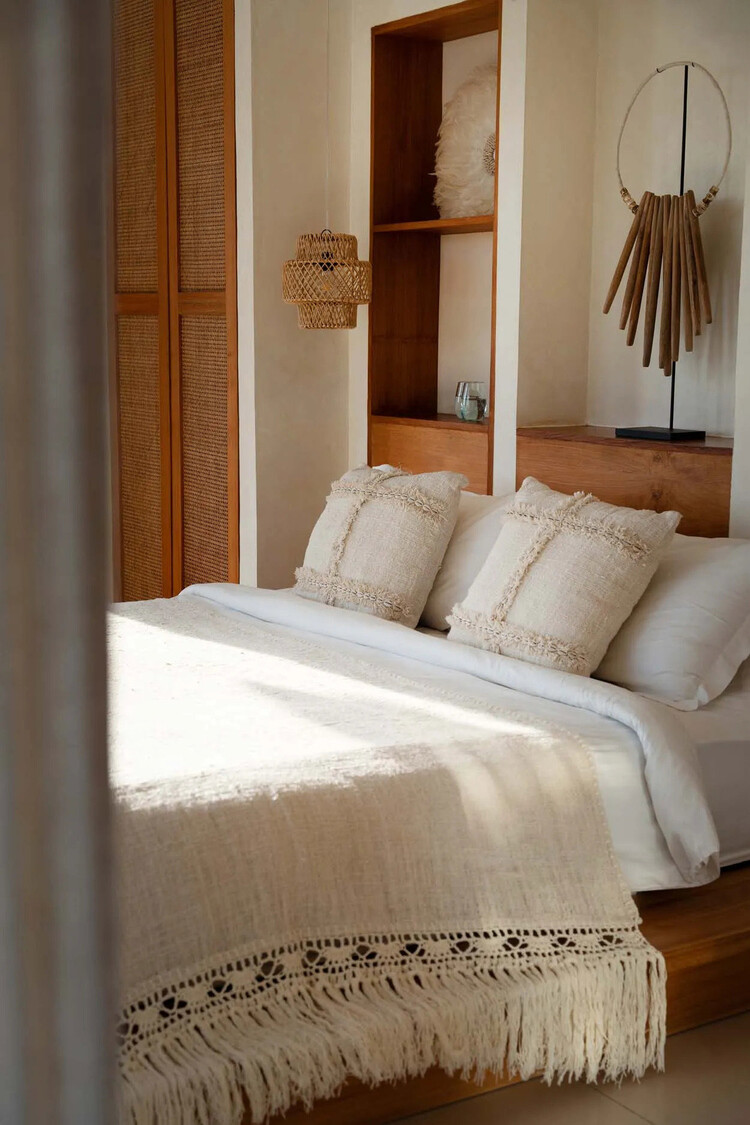 Bazar Bizar Palos De Madera En Soporte - Natural