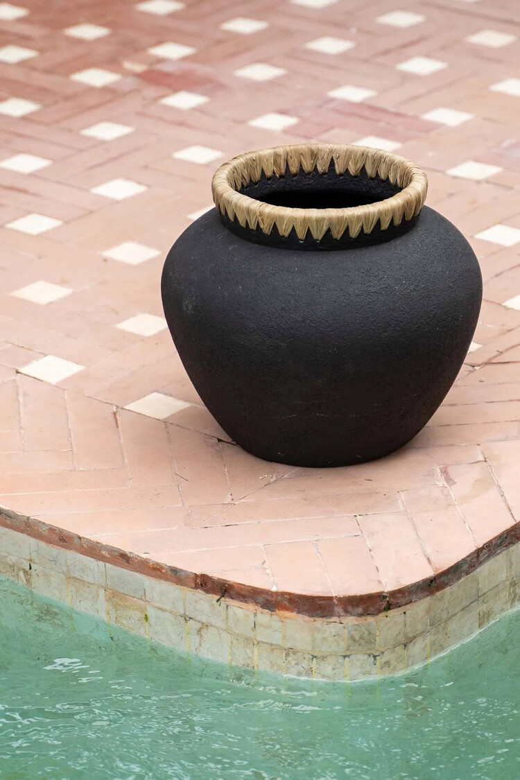 Bazar Bizar Le Vase Styly - Noir Naturel - L