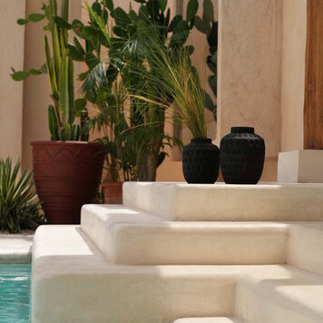 Bazar Bizar Die Peaky Vase - Schwarz - M