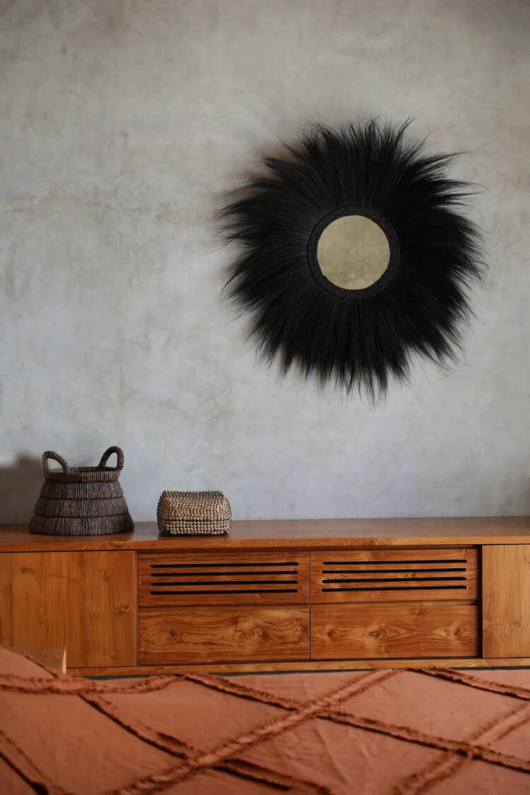 Bazar Bizar Le Miroir Simba - Noir - L