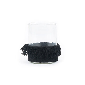 Bazar Bizar The Oh My Gee Candle Holder - Black Velvet - L