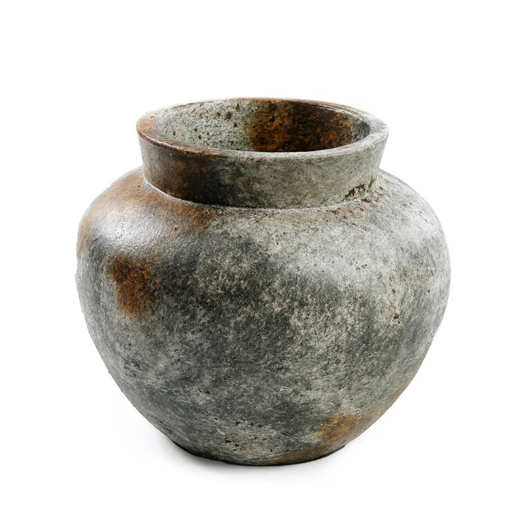 Bazar Bizar Le Vase Funky - Gris Antique - M