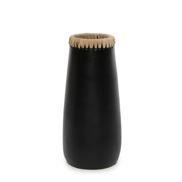 Bazar Bizar Il Vaso Sneaky - Nero Naturale - L