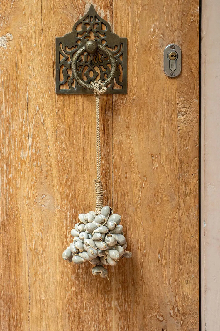 Bazar Bizar Le Pompon Coquillage Gris