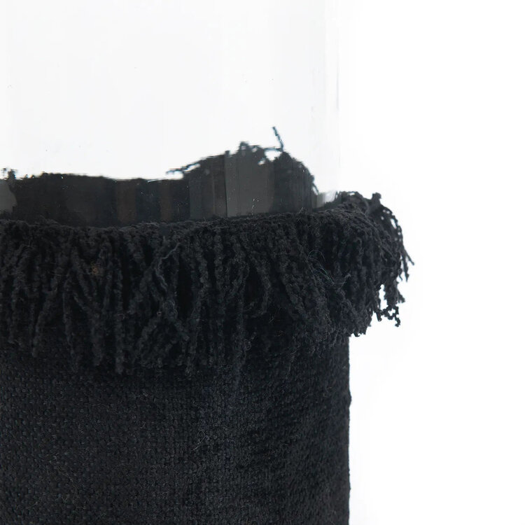 Bazar Bizar El Portavelas Oh My Gee - Negro Terciopelo - XXL