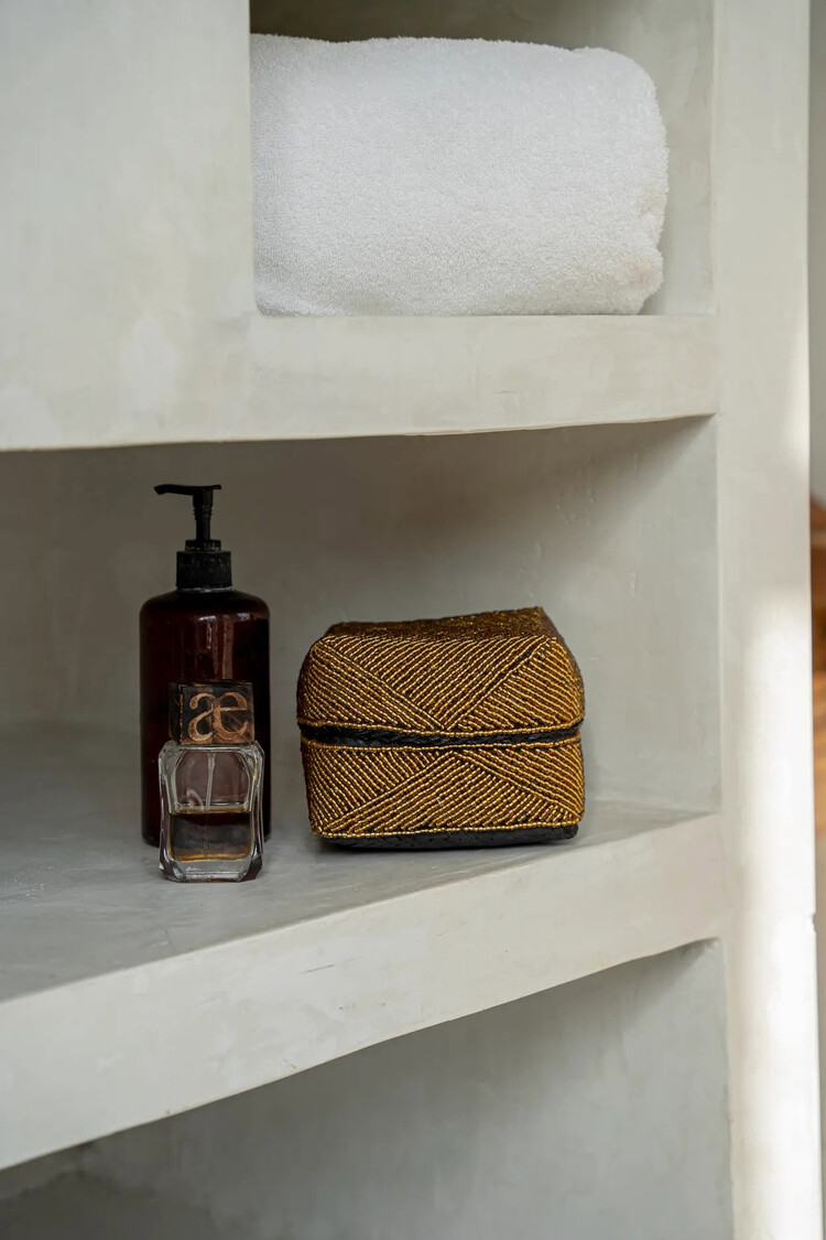 Bazar Bizar Le Panier De Perles - Or - S