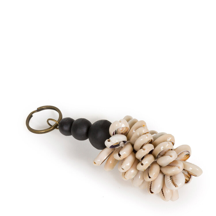 Bazar Bizar The Canggu Keychain - Natural Black