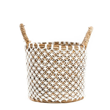 Bazar Bizar The Crossed Stitched Macrame Basket - S