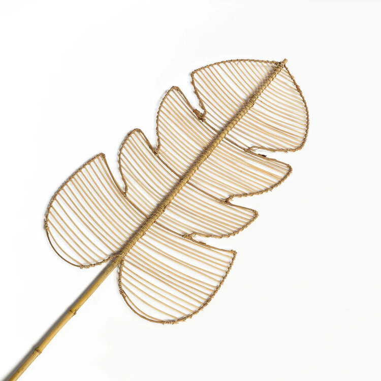 Bazar Bizar Le Rotin Monstera - Naturel