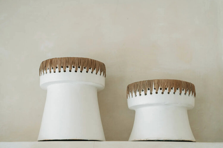 Bazar Bizar El Portavelas Pretty - Blanco Natural - S