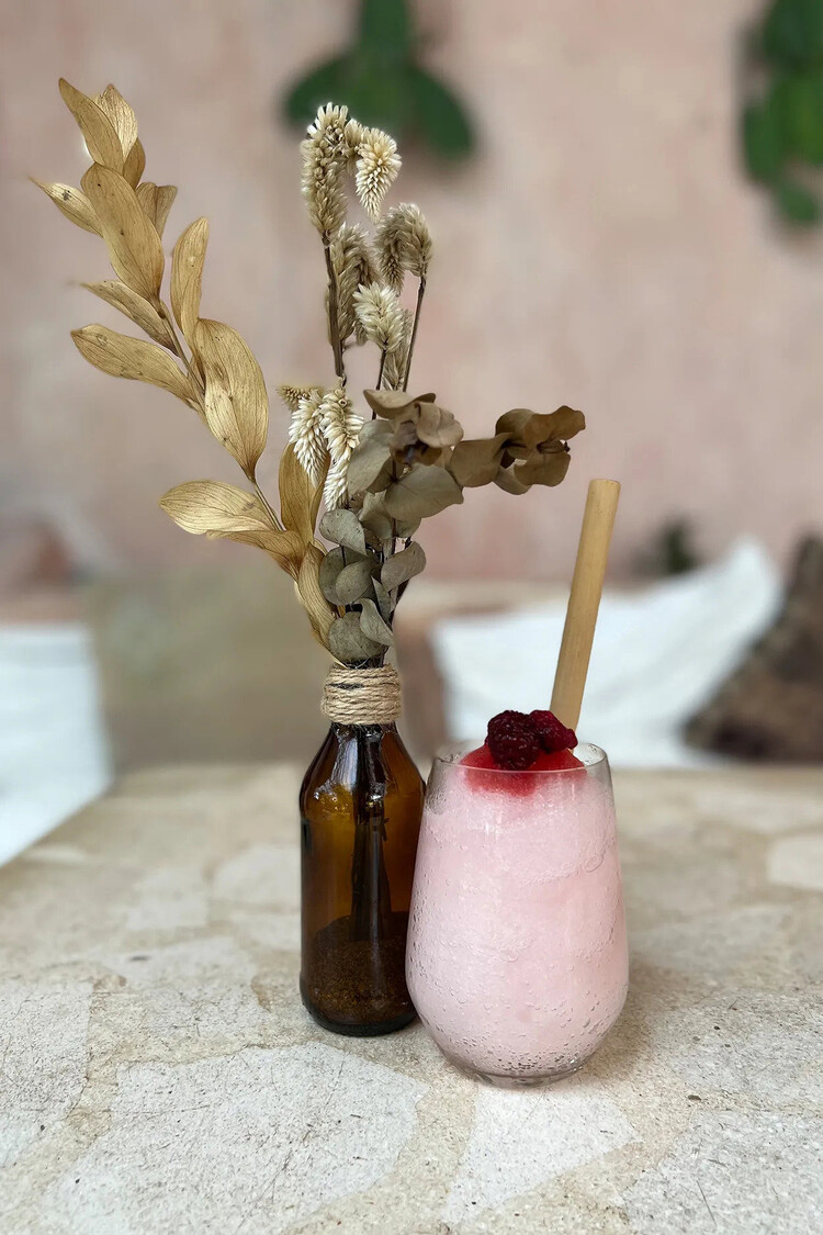 Bazar Bizar Les Pailles En Bambou - Lot De 10 Avec Brosse