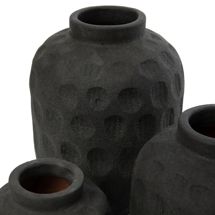 Bazar Bizar Die Trendy Vase - Schwarz - M