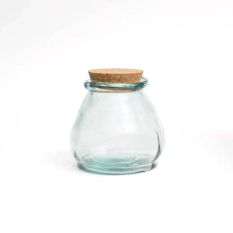 Bazar Bizar Le Pot en Verre Belly - Bleu - S