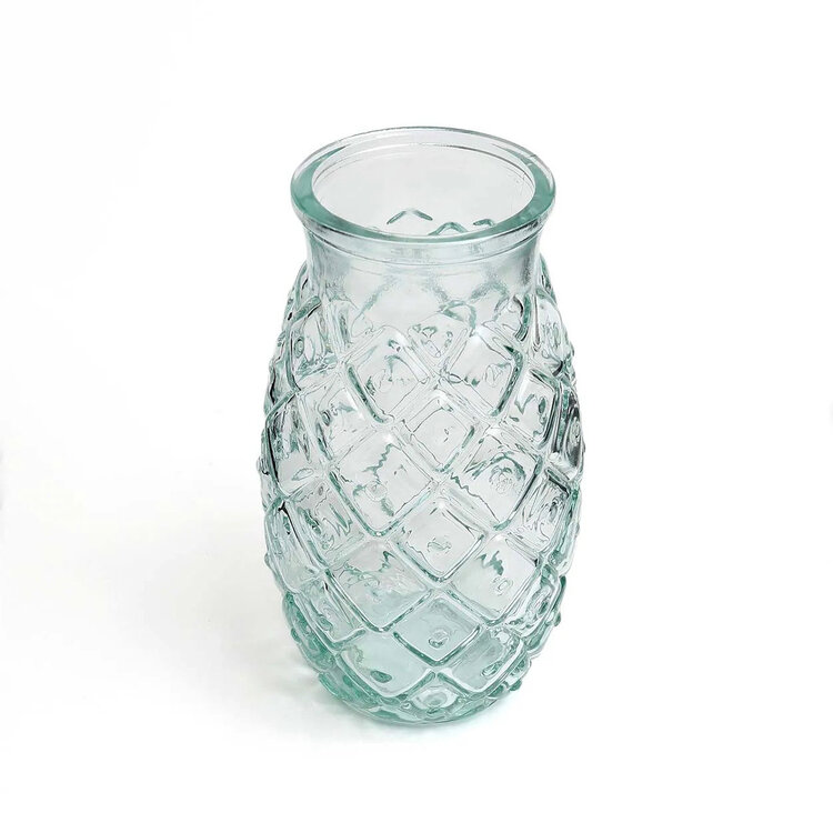 Bazar Bizar Het Pineapple Glas - Blauw - M