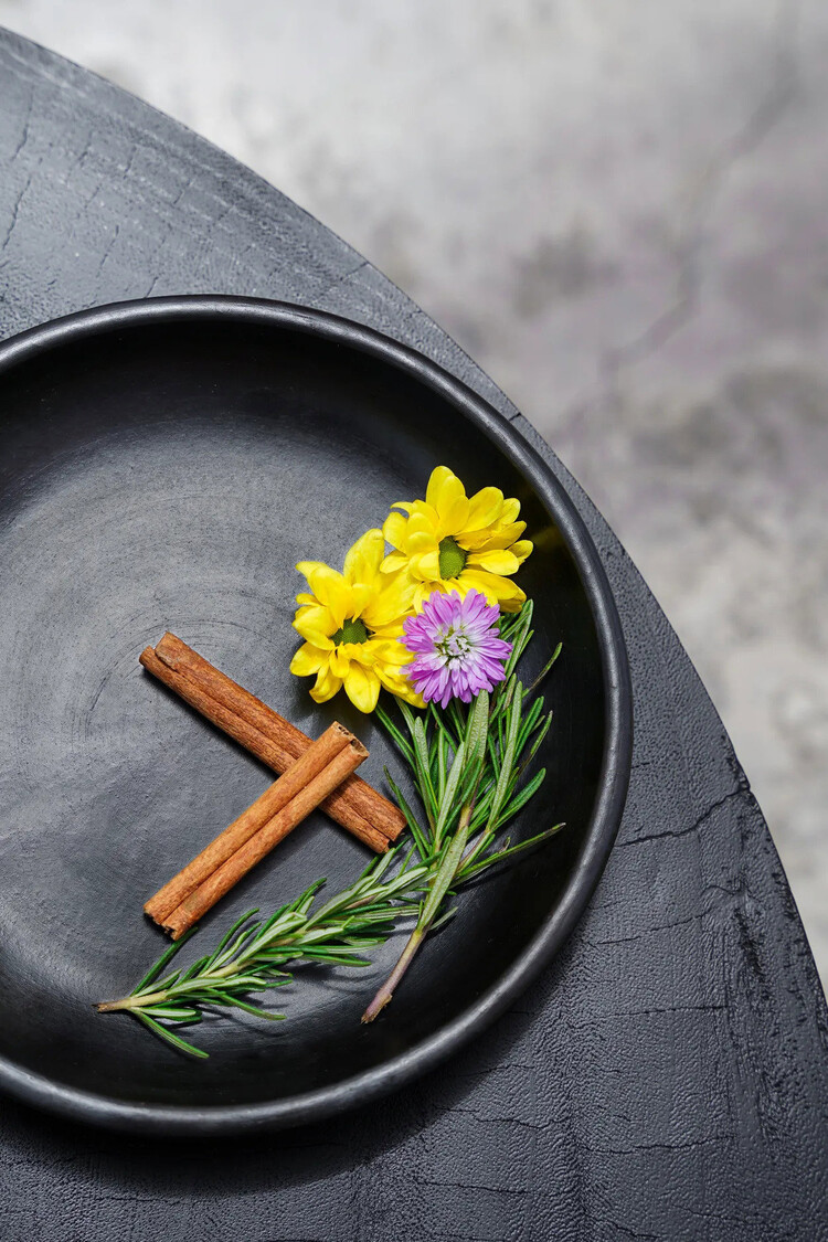 Bazar Bizar L'Assiette Classique Brûlée - Noir - S