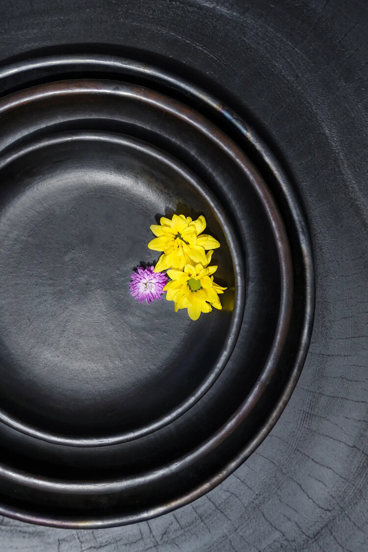 Bazar Bizar The Burned Classic Plate - Black - S