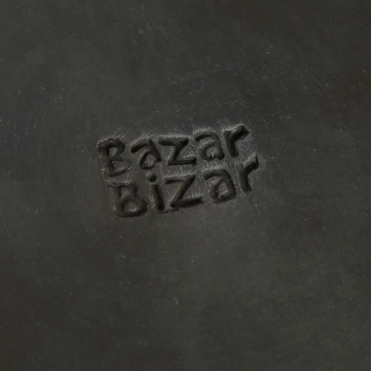 Bazar Bizar El Plato Clásico Quemado - Negro - S