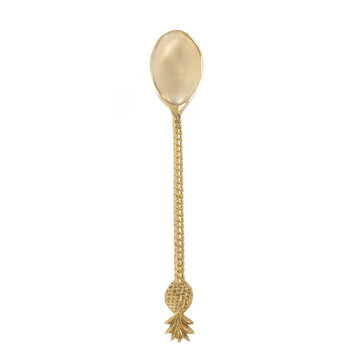 Bazar Bizar The Pineapple Spoon - Gold