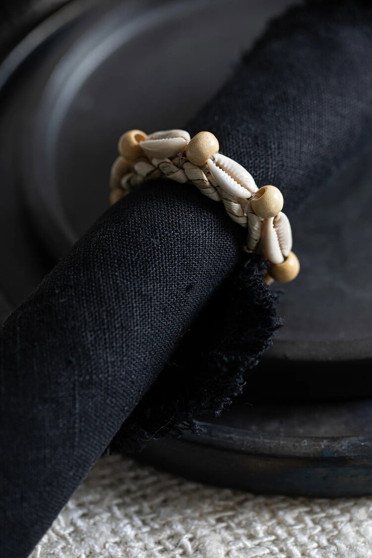 Bazar Bizar The Shell Napkin Ring - Set of 4