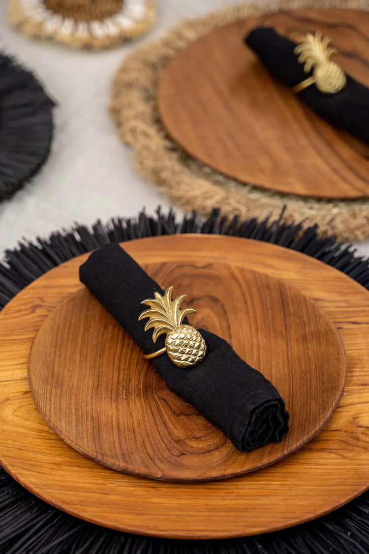 Bazar Bizar Der Teak Root Rundteller - XL