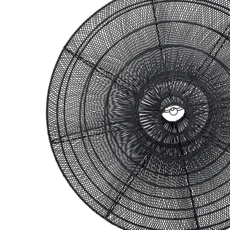 Bazar Bizar La Lámpara Colgante Macaron - Negro - XL